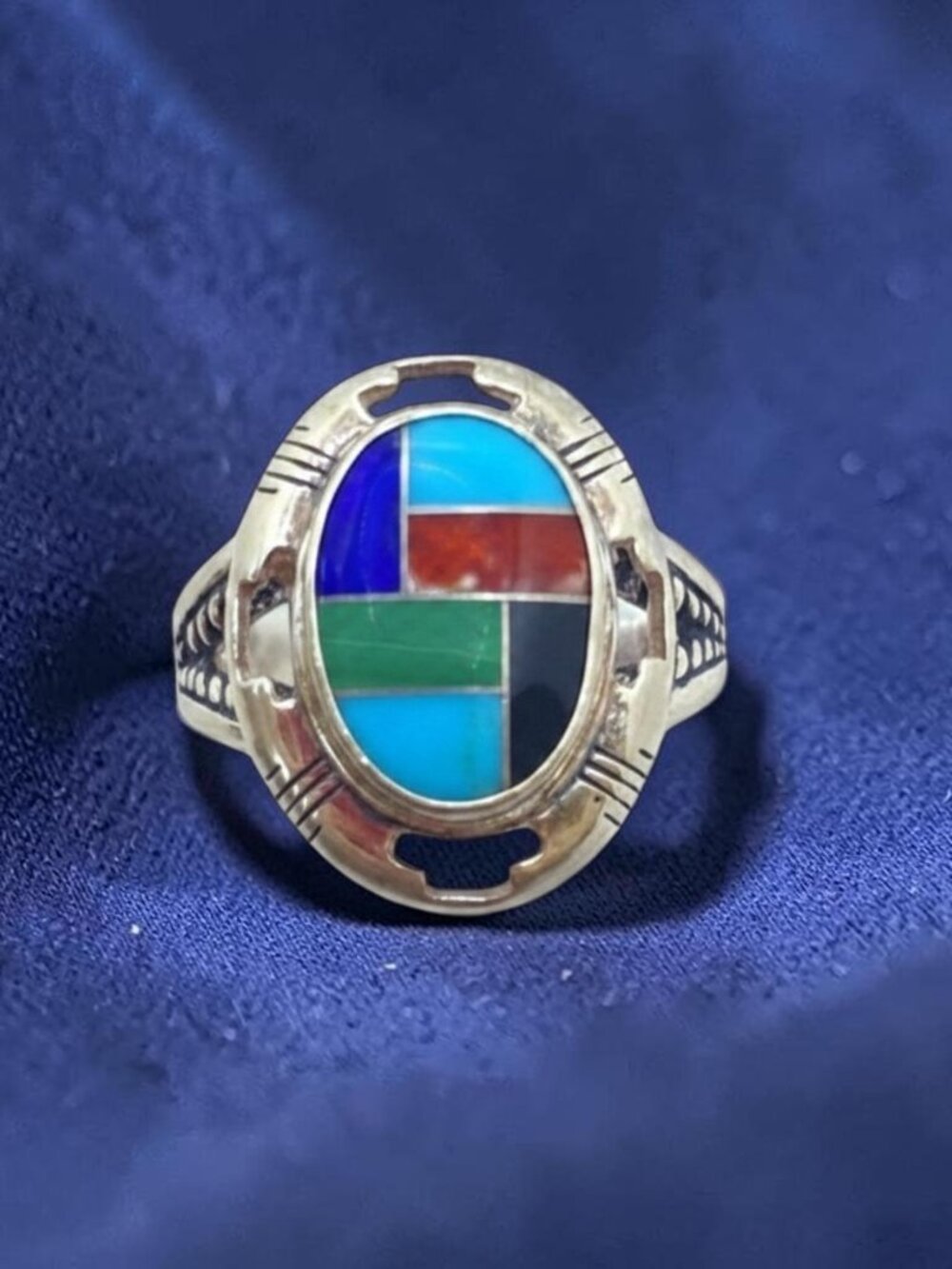 925 Sterling Silver Ring Carolyn Pollack Ring Size 9.75